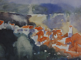Print of watercolour painting 